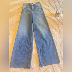Like New! rag & bone Blue Flare high waist wide leg Women's Jeans